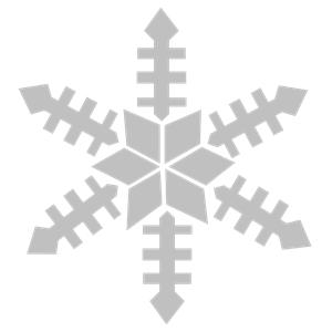 Snowflake PNG image-7543